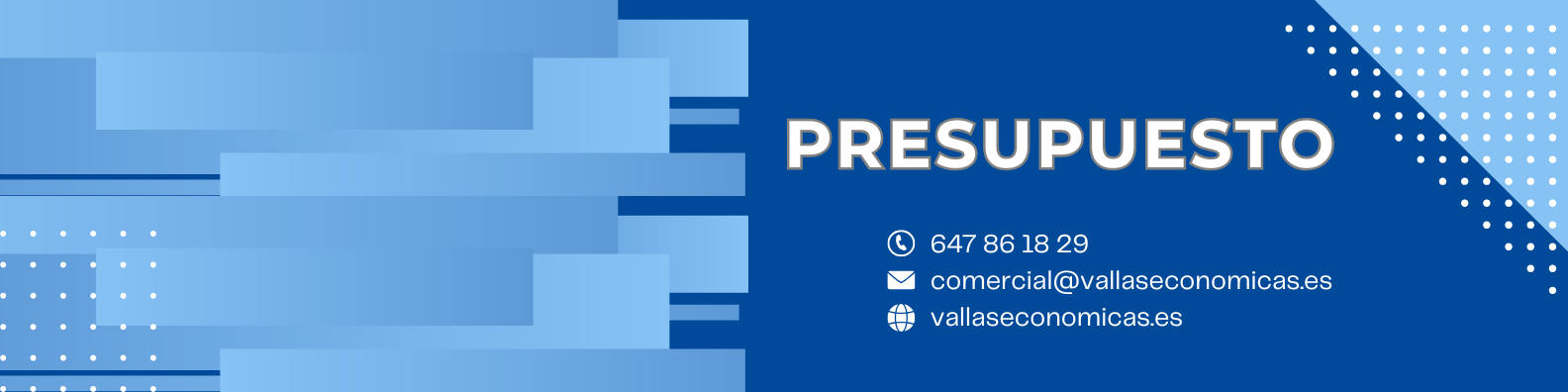 BANNER PRESUPUESTO